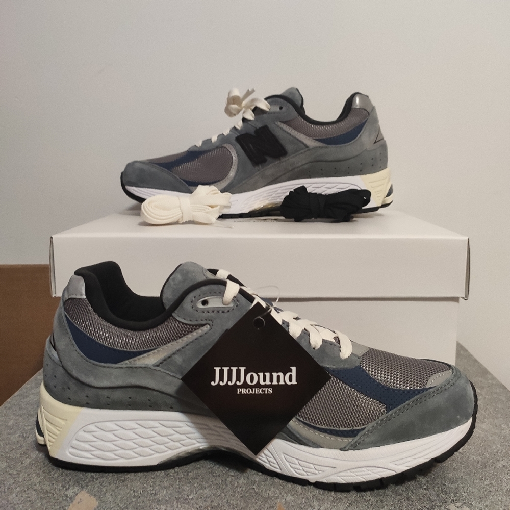 NEW BALANCE 2002R JJJJOUND STORM BLUE Size 8.5m